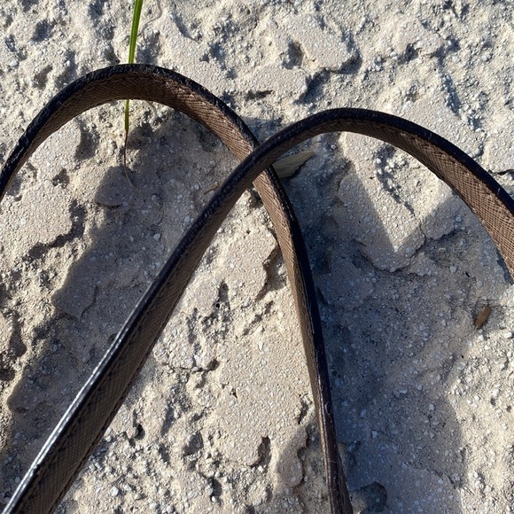 Michael Kors large Charlotte tote saffiano cross grain leather shoulder bag zip - Picture 15 of 15